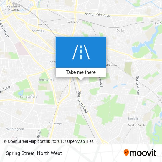 Spring Street map