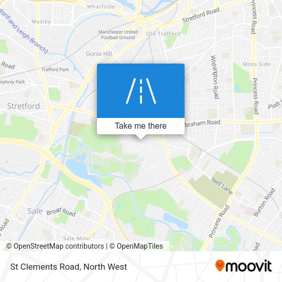 St Clements Road map