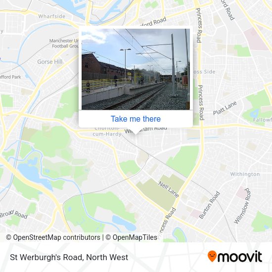 St Werburgh's Road map