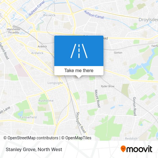 Stanley Grove map