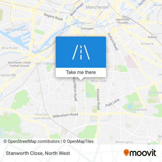 Stanworth Close map