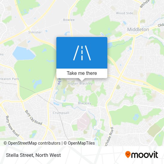 Stella Street map