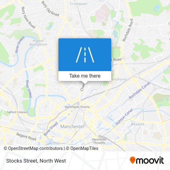 Stocks Street map