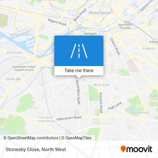 Stonesby Close map