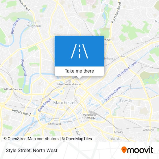 Style Street map