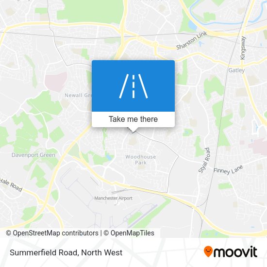 Summerfield Road map