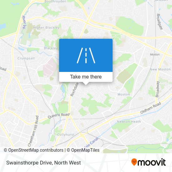 Swainsthorpe Drive map