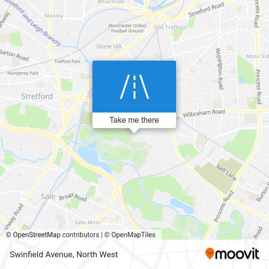 Swinfield Avenue map
