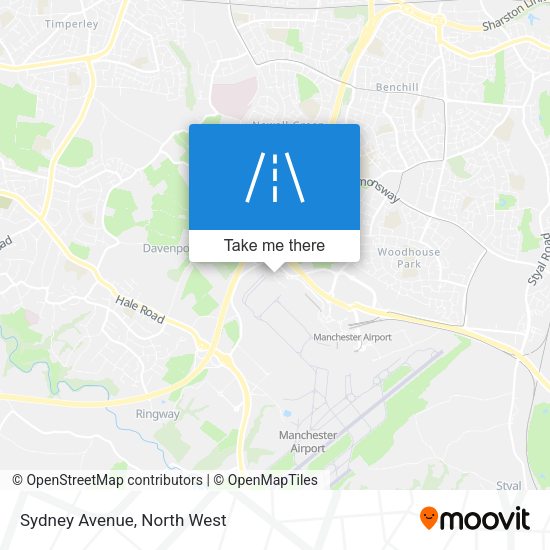 Sydney Avenue map