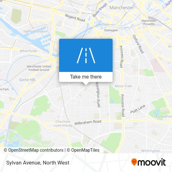 Sylvan Avenue map