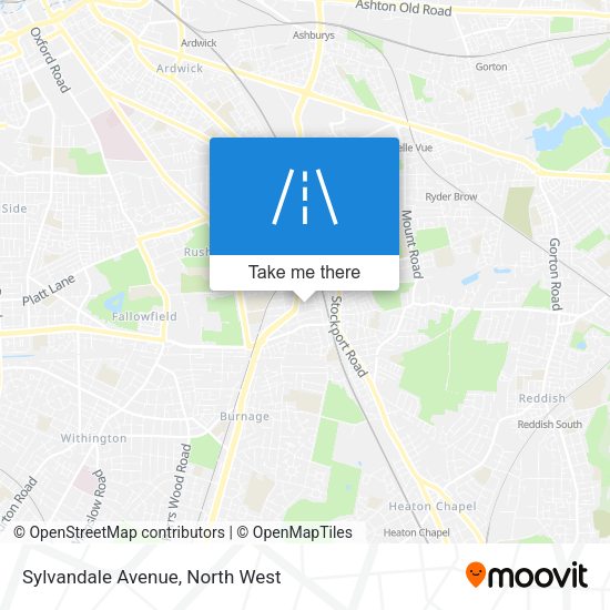 Sylvandale Avenue map