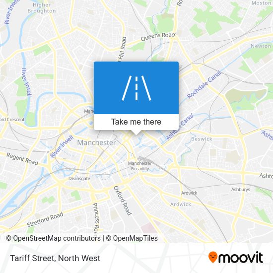 Tariff Street map