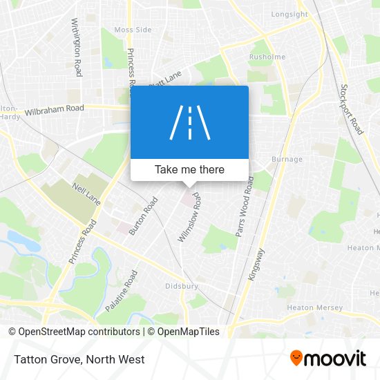Tatton Grove map