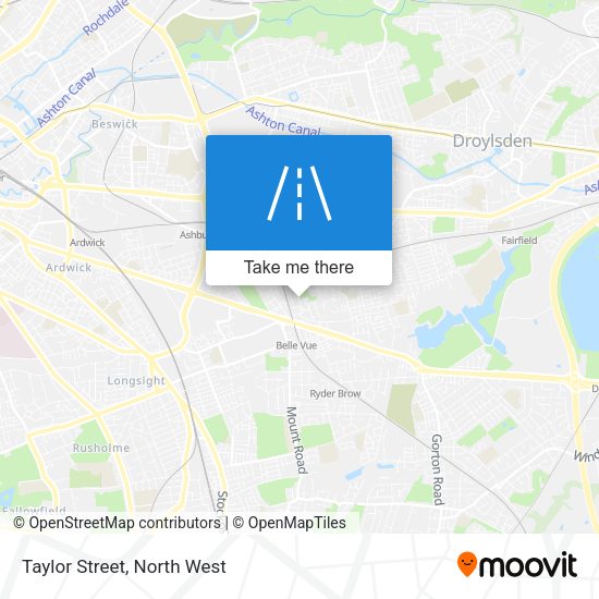 Taylor Street map
