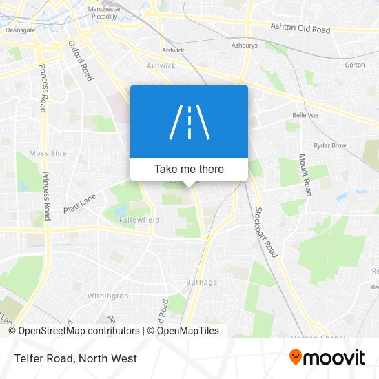 Telfer Road map