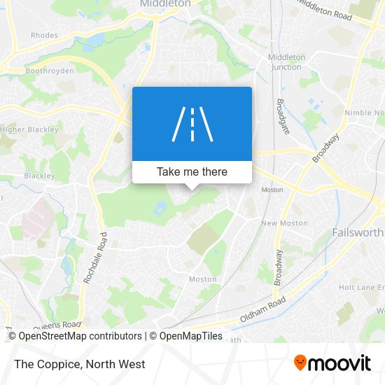 The Coppice map