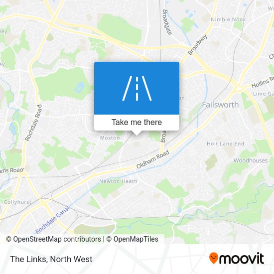 The Links map