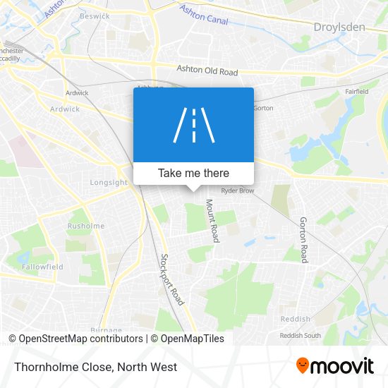 Thornholme Close map