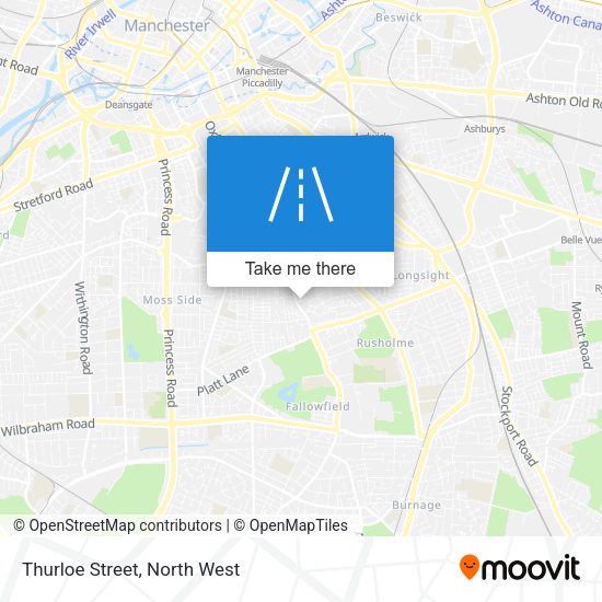 Thurloe Street map