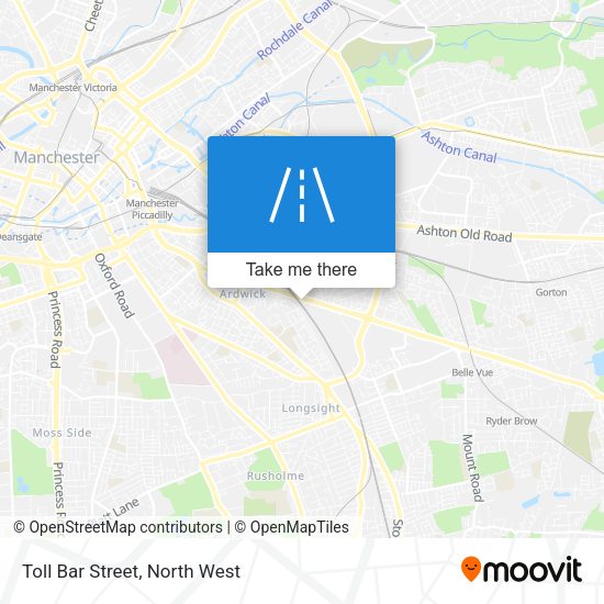 Toll Bar Street map