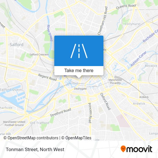 Tonman Street map