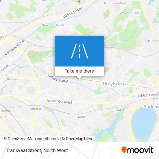 Transvaal Street map