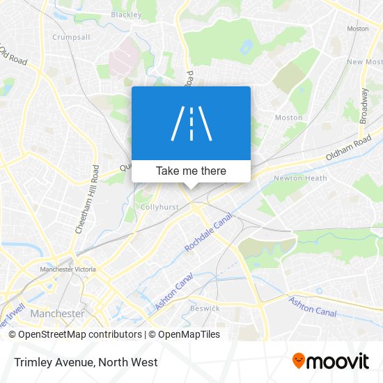 Trimley Avenue map