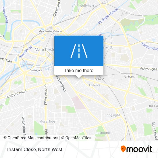 Tristam Close map
