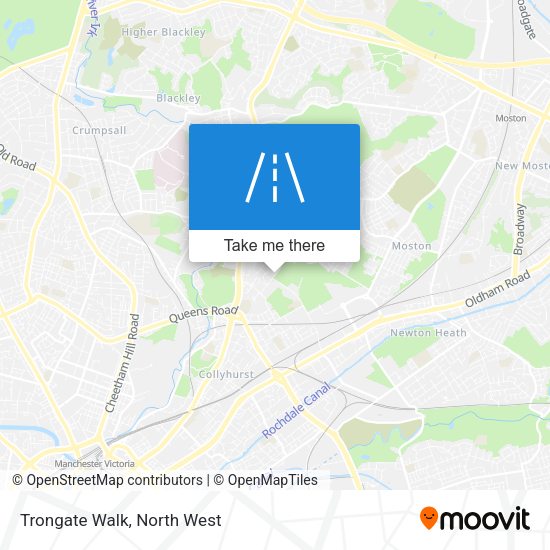 Trongate Walk map