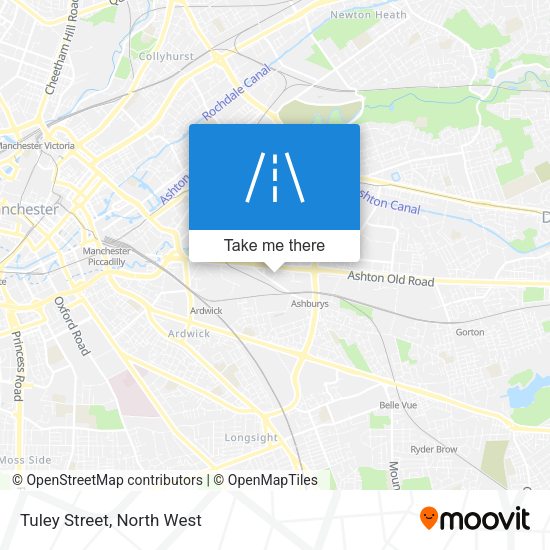 Tuley Street map