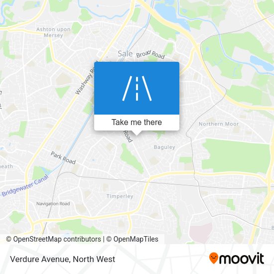 Verdure Avenue map