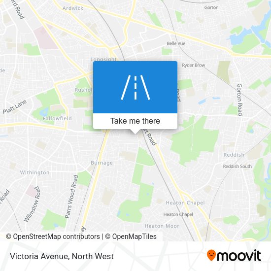 Victoria Avenue map