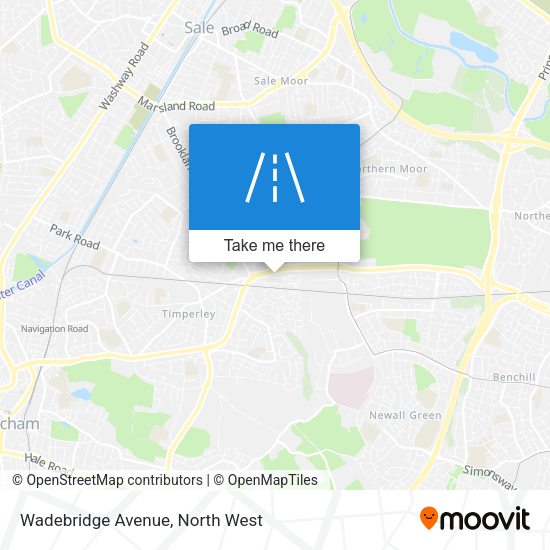Wadebridge Avenue map