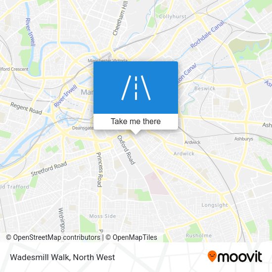 Wadesmill Walk map