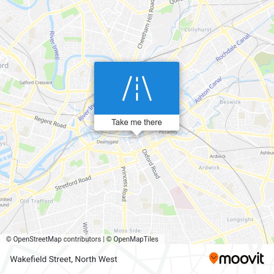 Wakefield Street map