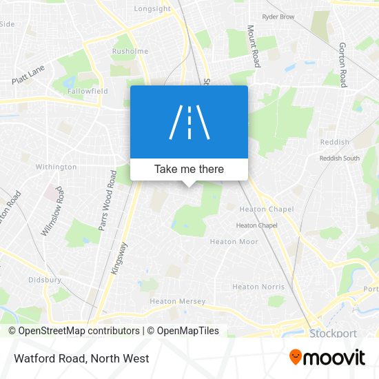 Watford Road map