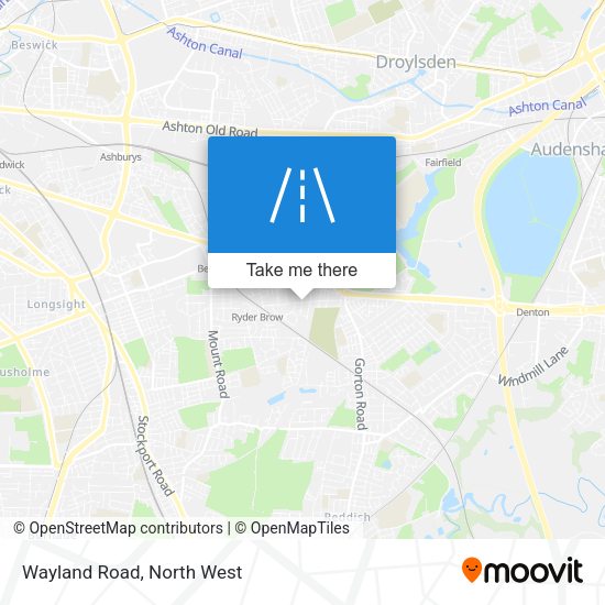 Wayland Road map