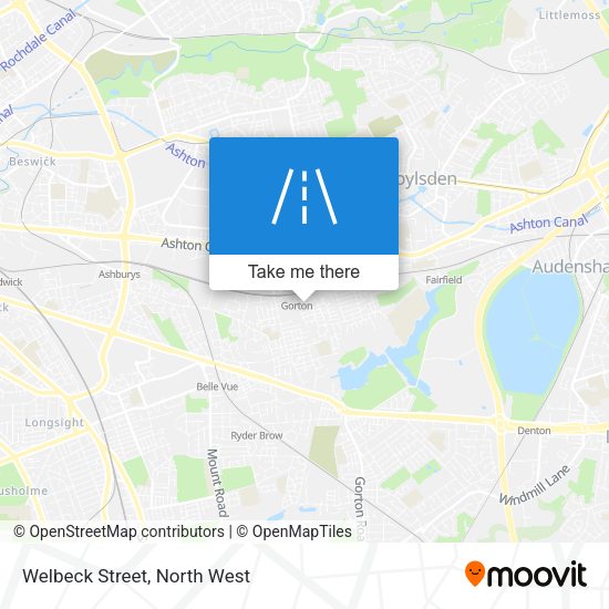 Welbeck Street map