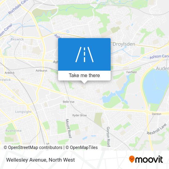 Wellesley Avenue map
