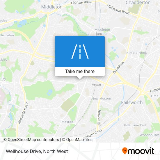 Wellhouse Drive map