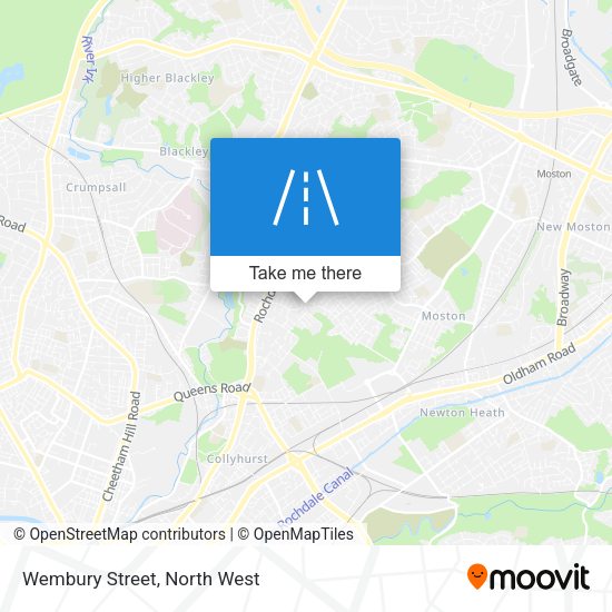 Wembury Street map