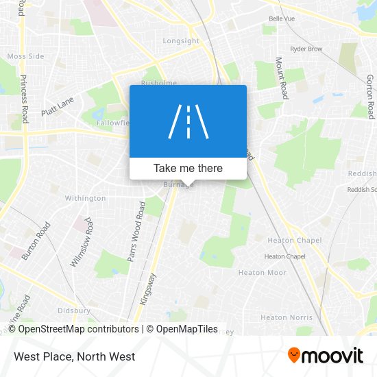 West Place map