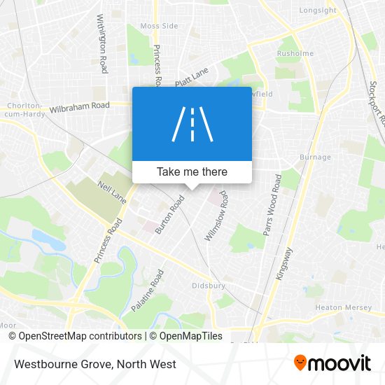Westbourne Grove map