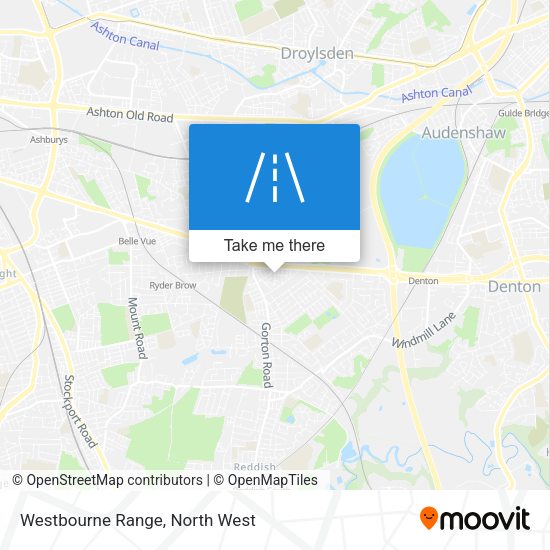 Westbourne Range map