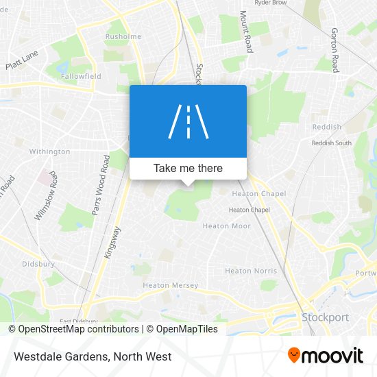 Westdale Gardens map
