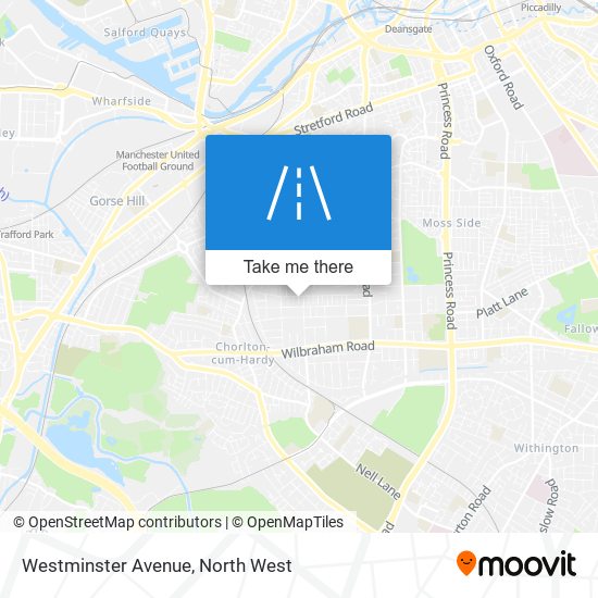 Westminster Avenue map