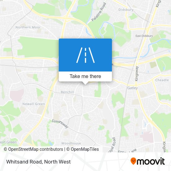Whitsand Road map