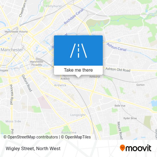 Wigley Street map