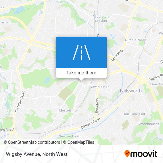 Wigsby Avenue map