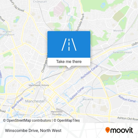 Winscombe Drive map